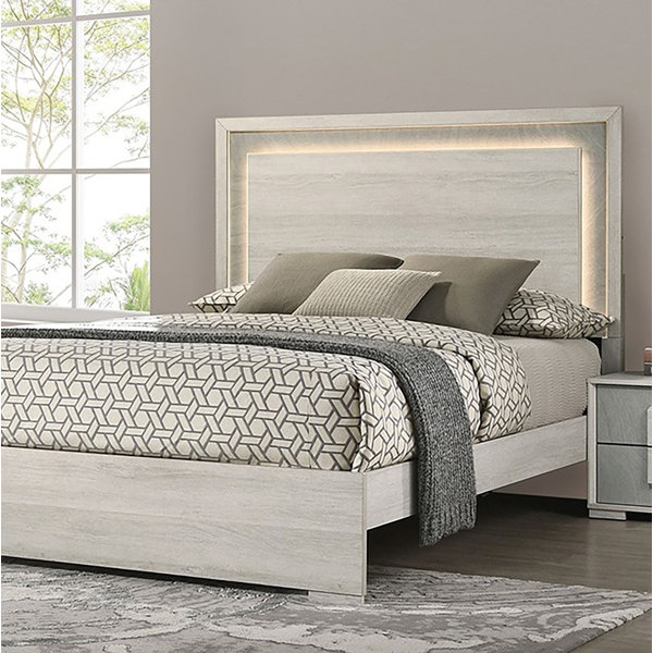 AndrewHomeStudio Waiteson Led Headboard Bed Wayfair